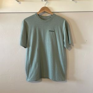 Patagonia P-6 Logo Responsibili-Tee size Medium T-shirt (green)